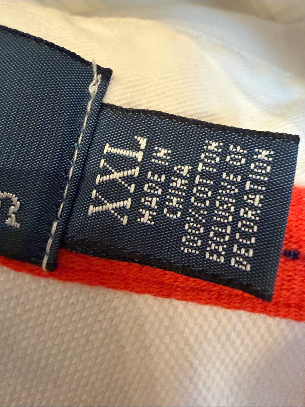 Ralph Lauren White Polo with Red & Navy Rescue Crest - Picture 3 of 4